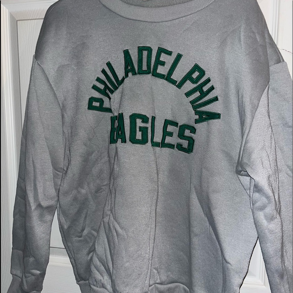 Philadelphia Eagles Pullover Sweatshirt. Size L.